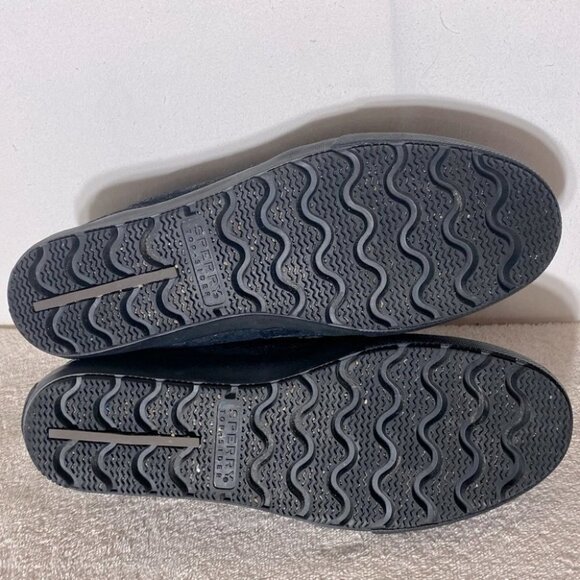 Sperry Top Siders Men's Bahama Lug Chukka Bomber Black Boot 11 - Picture 10 of 12